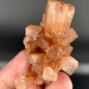 Orange Peach Aragonite Crystals Cluster, Collectors Specimen from Afghanistan - image 8