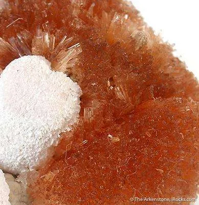 Orange Prehnite With Xonotlite - image 2