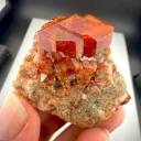 orange Spessartine Garnet Crystals from Pakistan - image 4
