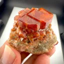 orange Spessartine Garnet Crystals from Pakistan - image 1