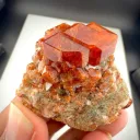 orange Spessartine Garnet Crystals from Pakistan - image 6