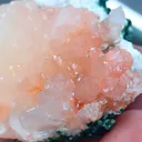 Orange Stilbite With Chalcedony - image 3