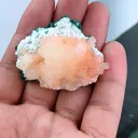 Orange Stilbite With Chalcedony - image 6