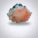 Orange Stilbite With Chalcedony - image 1
