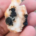 Orange Thomsonite ball from India - image 8