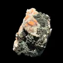 Orange Thomsonite with Mesolite Natural Mineral Specimen from Madhya Pradesh - image 6