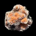 Orange Thomsonite with Mesolite Natural Mineral Specimen from Madhya Pradesh - image 6