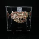 Orange Thomsonite with Mesolite Natural Mineral Specimen from Madhya Pradesh - image 6