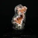 Orange Thomsonite with Mesolite Natural Mineral Specimen from Madhya Pradesh - image 1