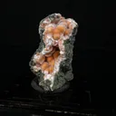 Orange Thomsonite with Mesolite Natural Mineral Specimen from Madhya Pradesh - image 2