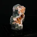 Orange Thomsonite with Mesolite Natural Mineral Specimen from Madhya Pradesh - image 3