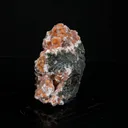 Orange Thomsonite with Mesolite Natural Mineral Specimen from Madhya Pradesh - image 3