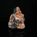 Orange Thomsonite with Mesolite Natural Mineral Specimen from Madhya Pradesh - image 2