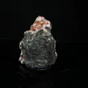 Orange Thomsonite with Mesolite Natural Mineral Specimen from Madhya Pradesh - image 5