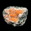 Orange Thomsonite with Mesolite Natural Mineral Specimen from Madhya Pradesh, India DKT84 - image 1