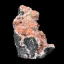 Orange Thomsonite with Mesolite on Matrix – Big Size Freestanding Collector Mineral Natural Zeolite Specimen from Madhya Pradesh, India - image 2