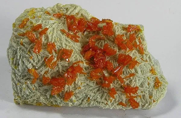 Orpiment, Baryte image