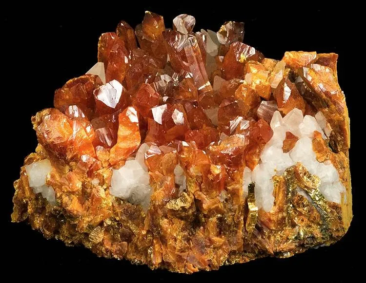 Orpiment, Calcite image
