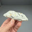Orpiment from Lengenbach Quarry, Binn, Switzerland - image 2