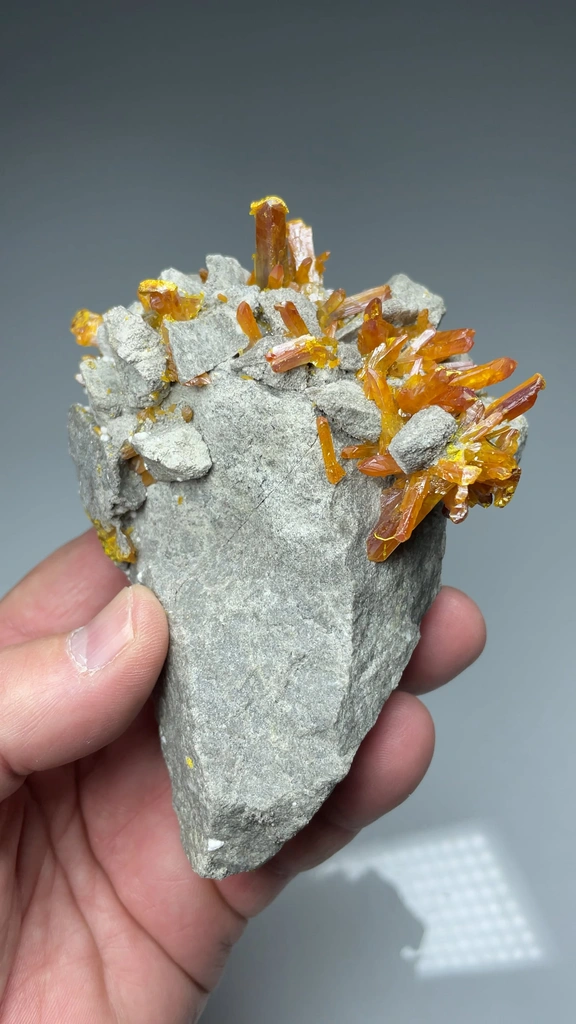 Orpiment from Shimen Mine, Hunan, China - image 2
