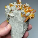 Orpiment from Shimen Mine, Hunan, China - image 2