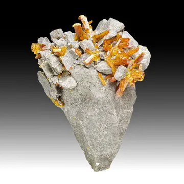 Orpiment from Shimen Mine, Hunan, China