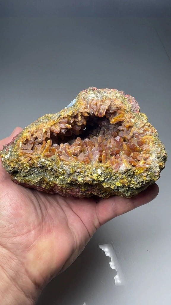 Orpiment from Shimen Mine, Hunan, China - image 2