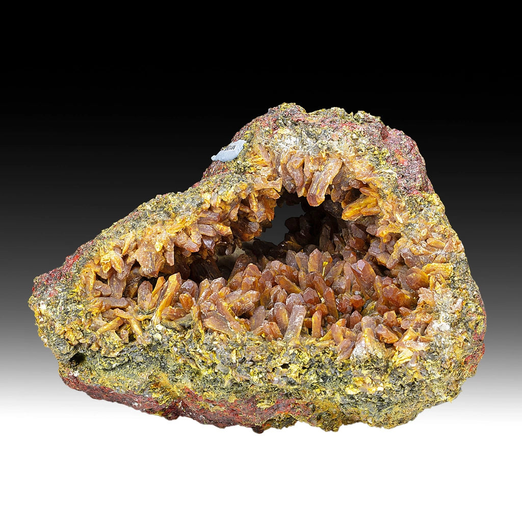 Orpiment from Shimen Mine, Hunan, China image