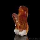 Orpiment on Calcite - image 1