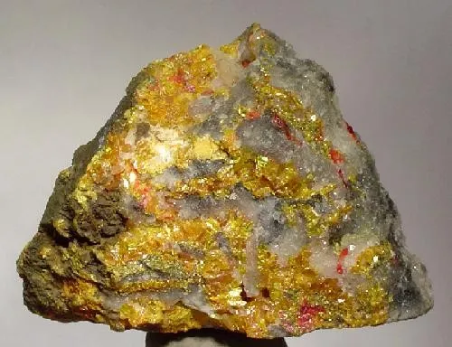 Orpiment, Realgar, Quartz image