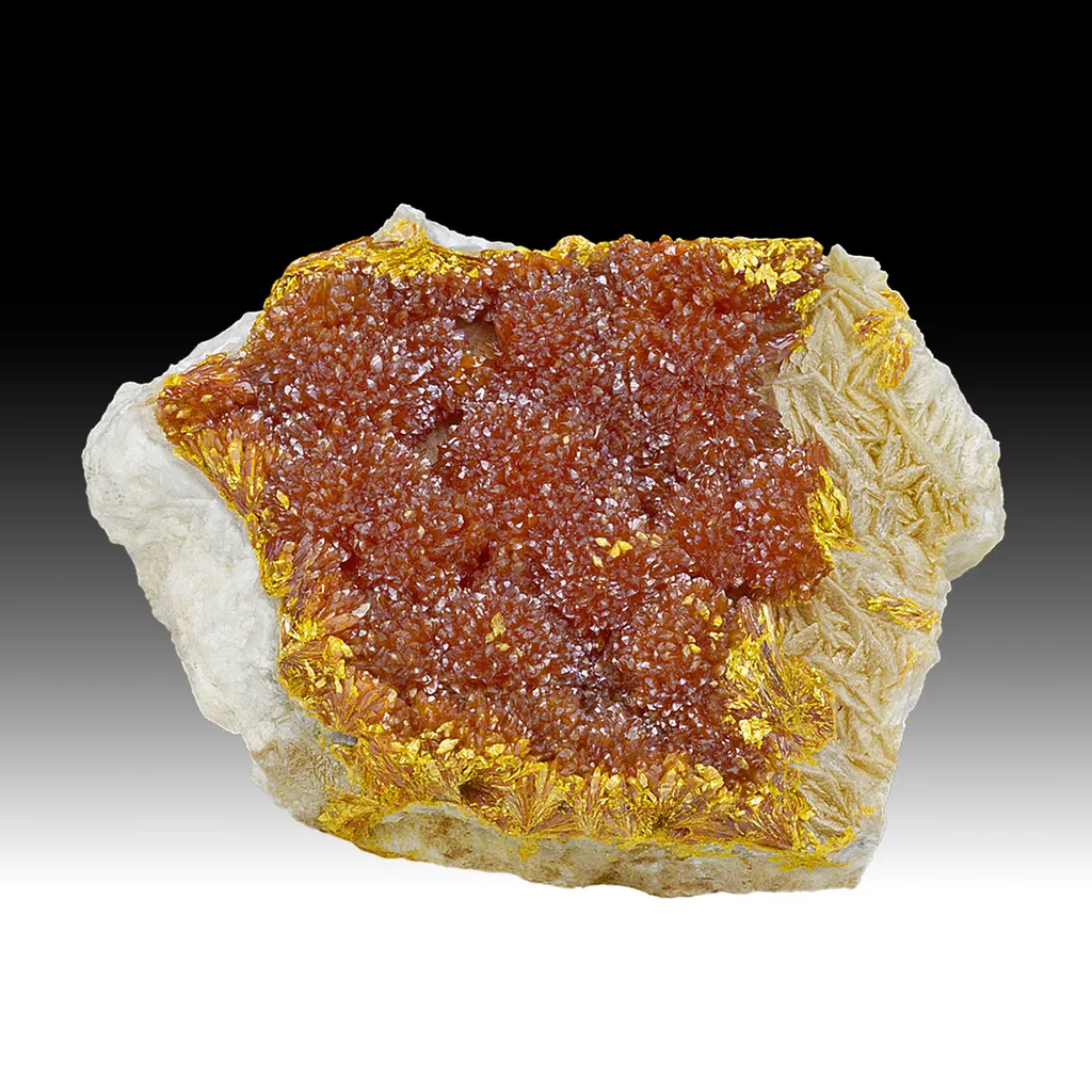 Orpiment with Barite image