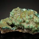 Otavite on Malachite with Cerussite - image 1