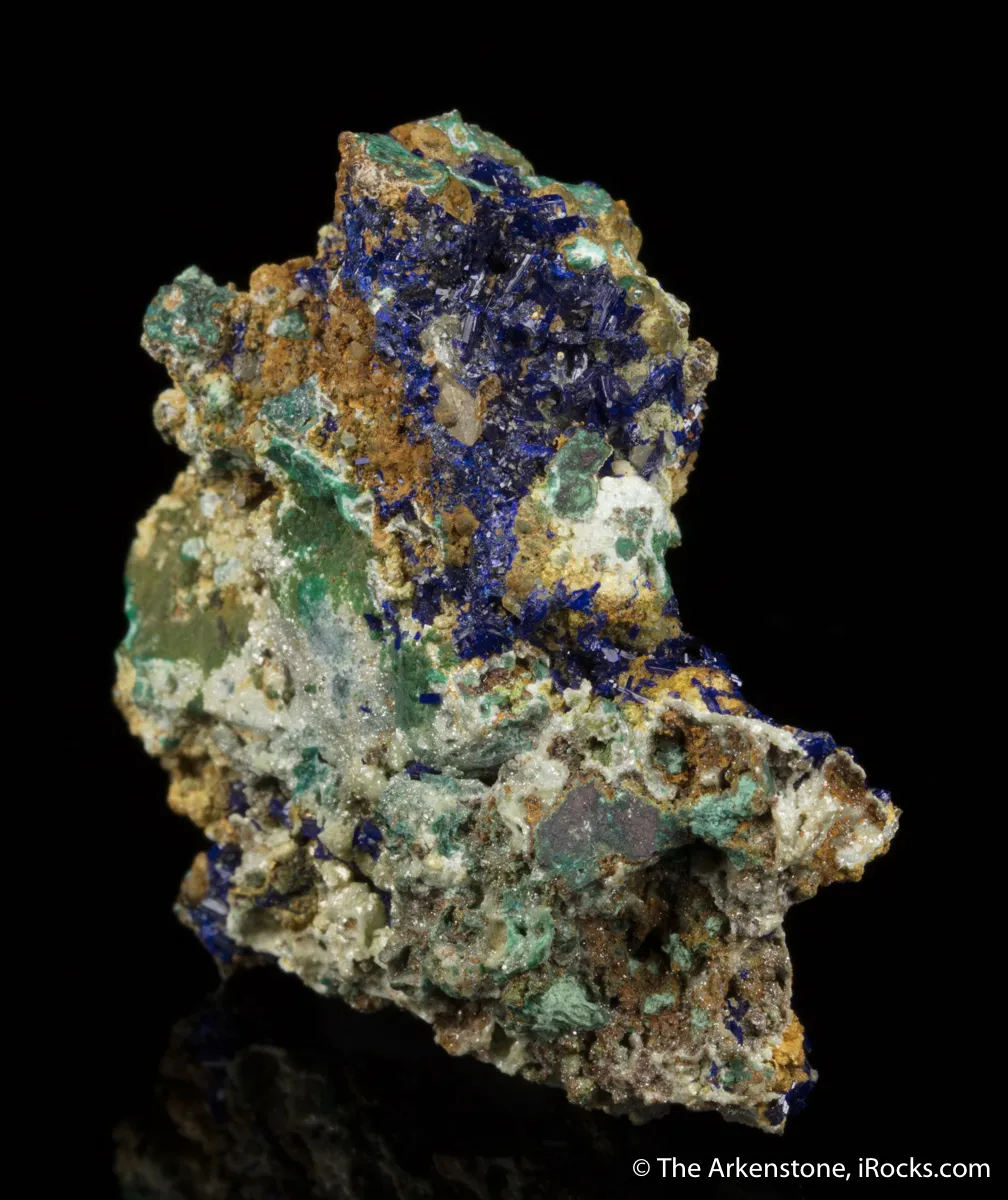 Otavite with Azurite - image 4