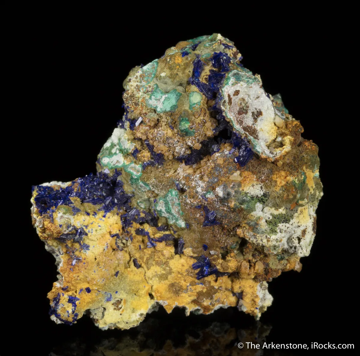 Otavite with Azurite - image 5