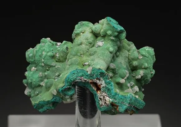 Otavite with Rosasite and Cerussite image