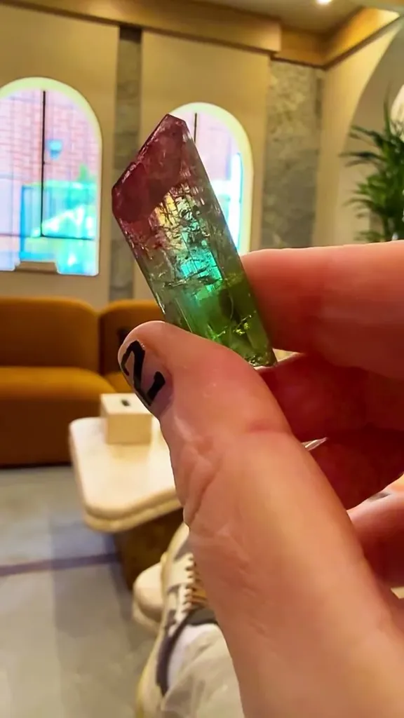 Out and about with one of my favorite tourmalines, and I still can’t get… image