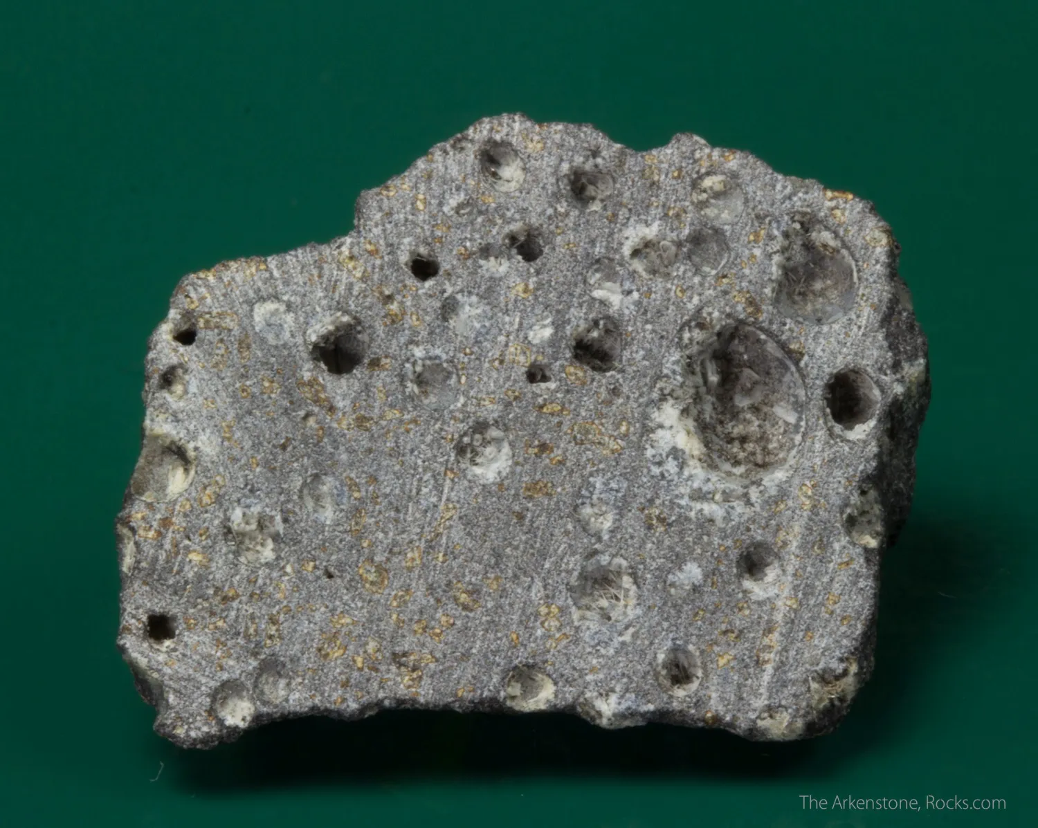 Oxykinoshitalite with Ulvospinel, Nepheline, Olivine, Augite, Calcite, Apatite, Potassium Feldspar on Olivine Nephelinite - image 2