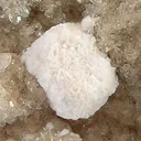 Oyelite on Calcite - image 1