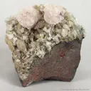 Oyelite on Calcite - image 1