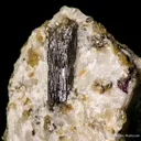 Painite on Calcite - image 1