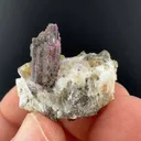 Painite with Corundum - image 2