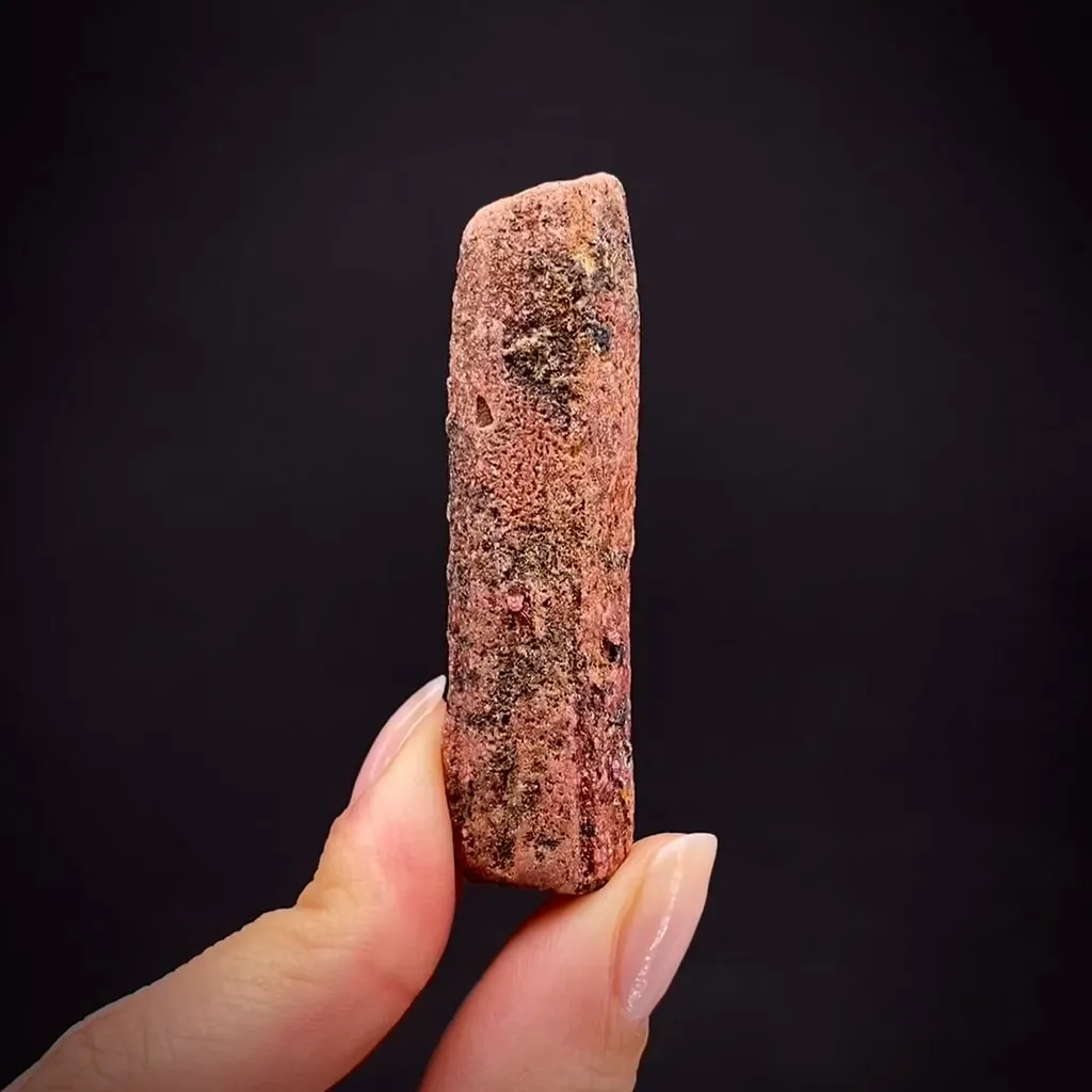 Painite with Corundum var. Ruby image