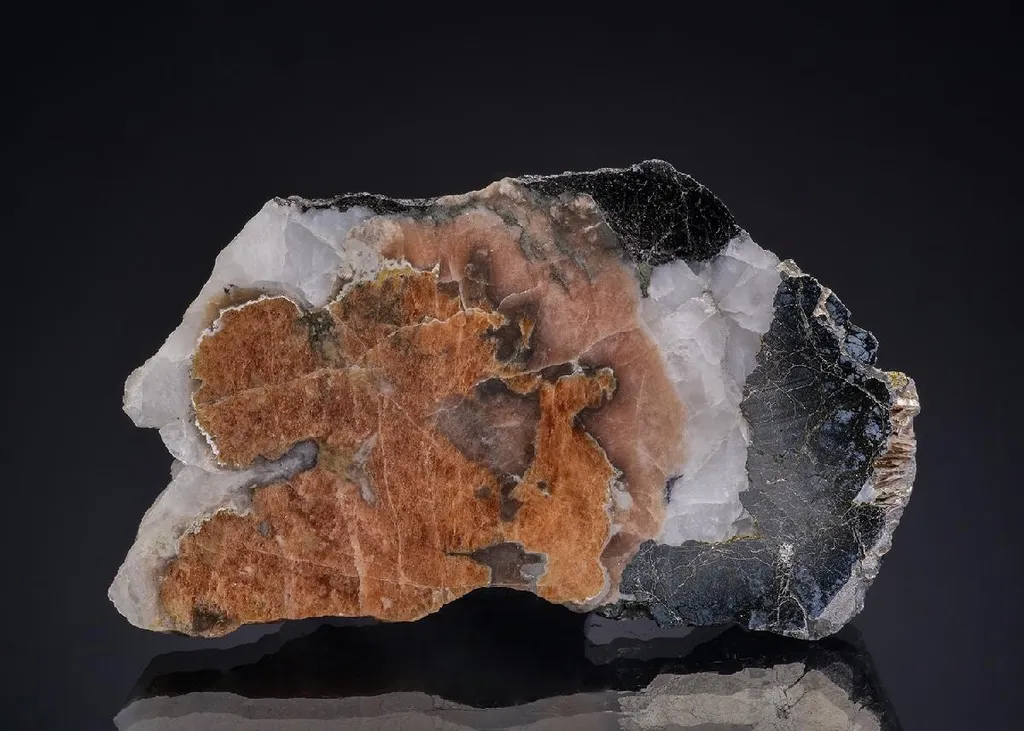 PANASQUEIRAITE with Ferberite Arsenopyrite and Quartz image