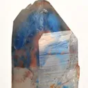 Papagoite and Copper Included in Quartz - image 3