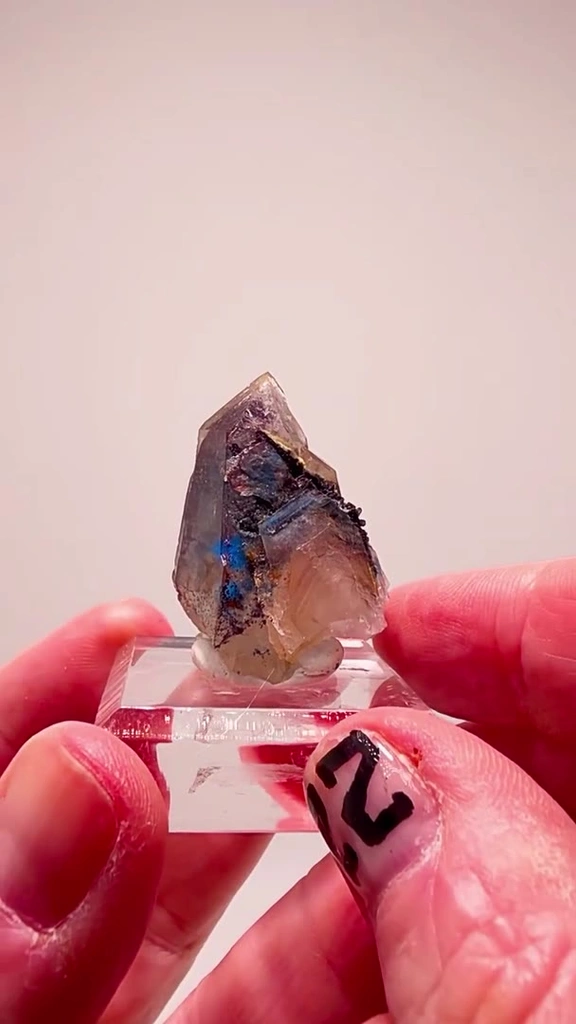 Papagoite IN Quartz — ABSOLUTE MAGIC image