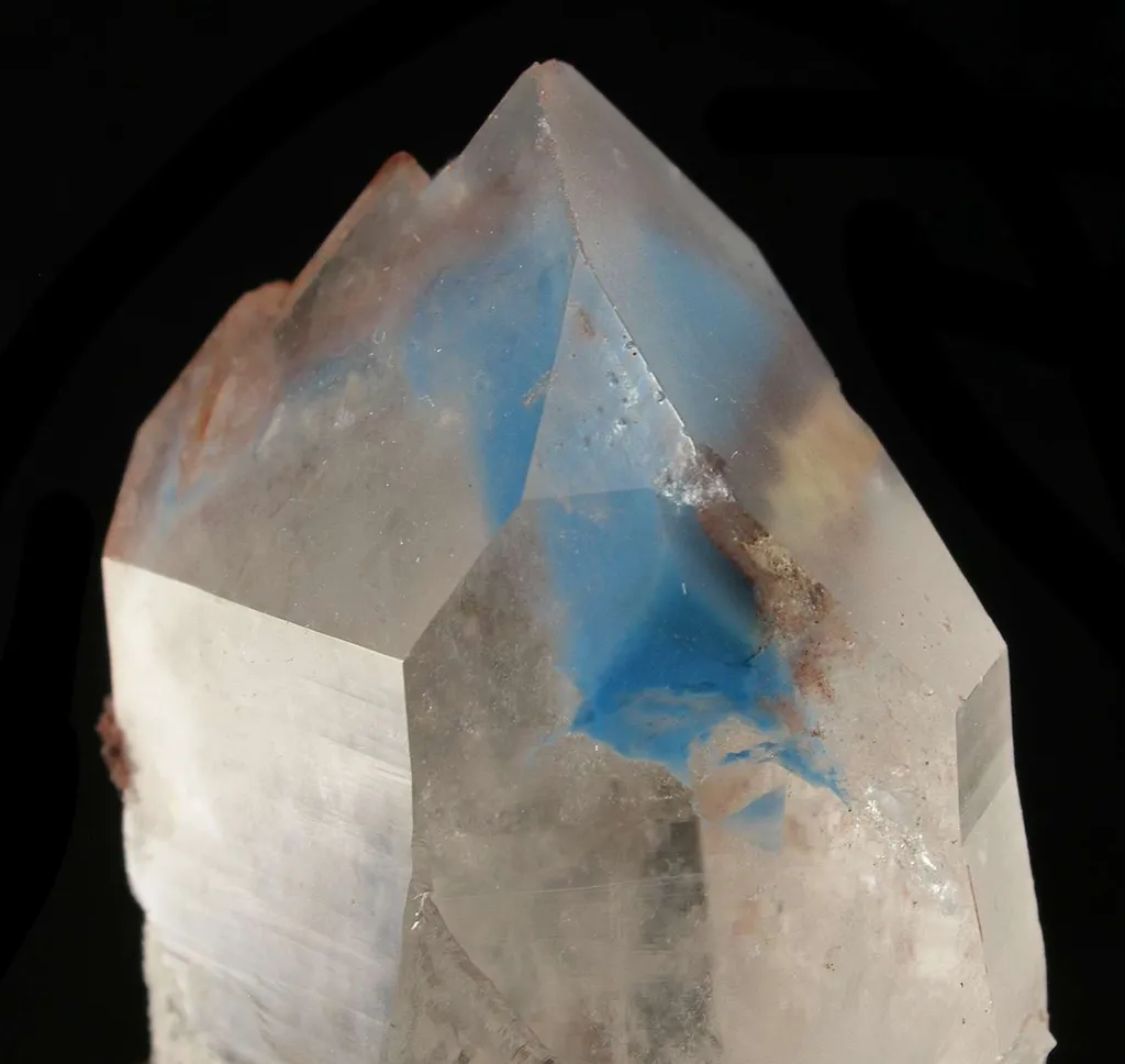 Papagoite Included in Quartz (Phantom) - image 5
