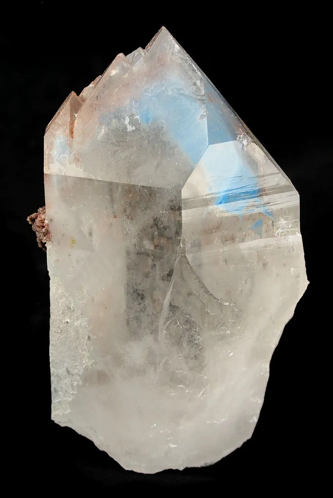 Papagoite Included in Quartz (Phantom) - image 2