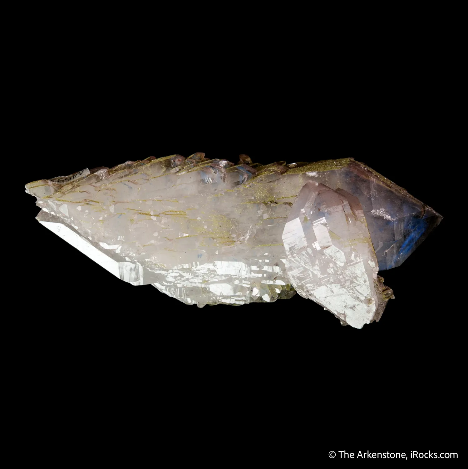 Papagoite (phantom) inclusion in Quartz - image 6