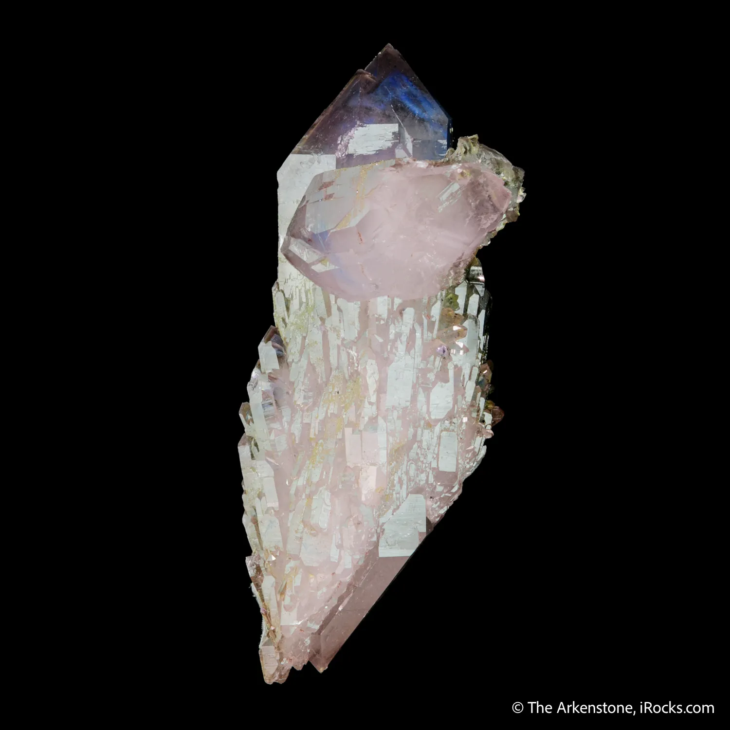 Papagoite (phantom) inclusion in Quartz - image 5