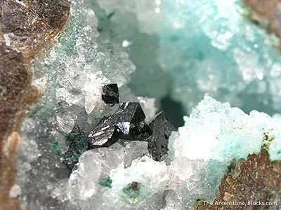Paratacamite on Quartz image